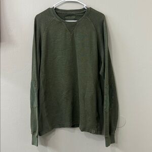 Thaddeus Green Long Sleeve Shirt Sz L
